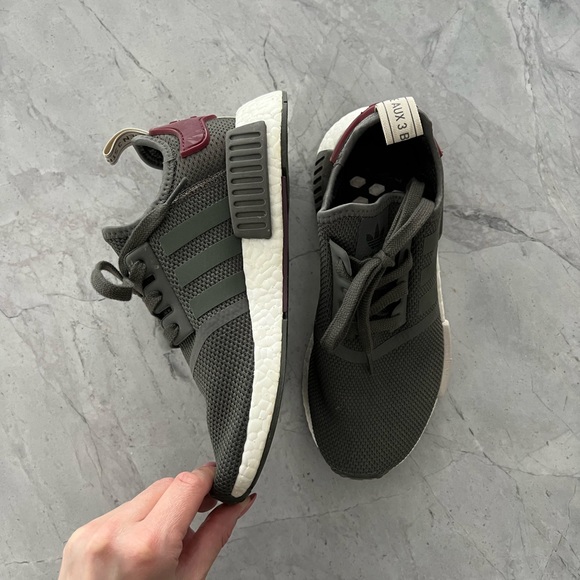 Khaki Green Adidas NMD’s - Picture 4 of 4